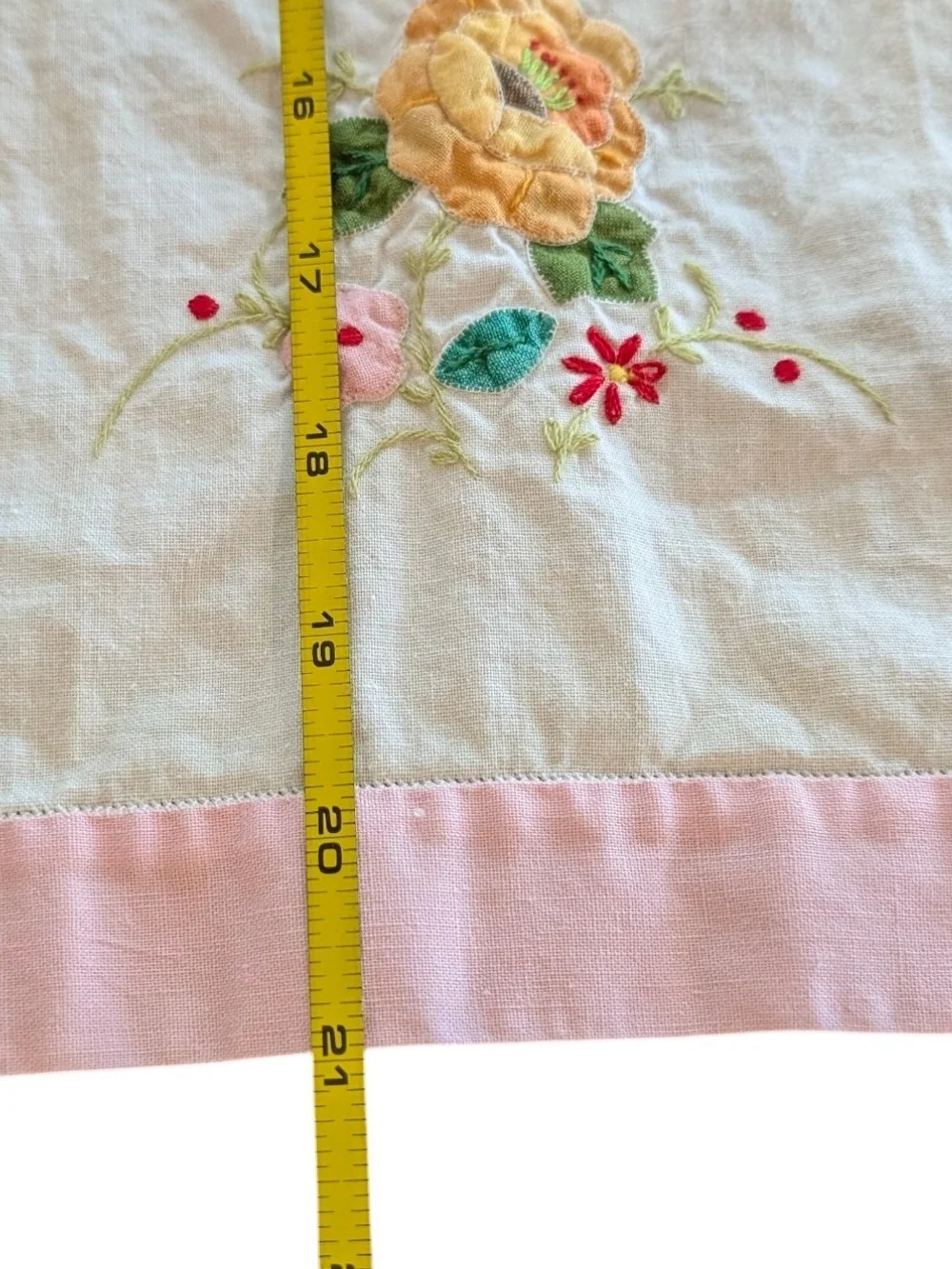 Handmade vintage hand